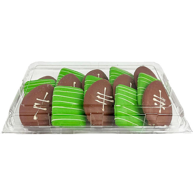 Member's Mark Football and Field Cutout Cookies 15 ct.