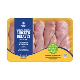 Member's Mark Boneless Skinless Chicken Breasts, priced per pound