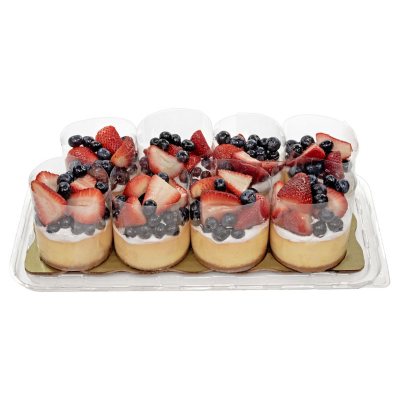 Member's Mark 3" Fresh Fruit Topped New York Style Cheesecakes (8 ct.)