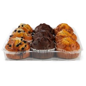 Member's Mark Variety Pack Muffins, 9 ct.