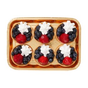 Member's Mark Fresh Fruit Tarts, 6 ct.