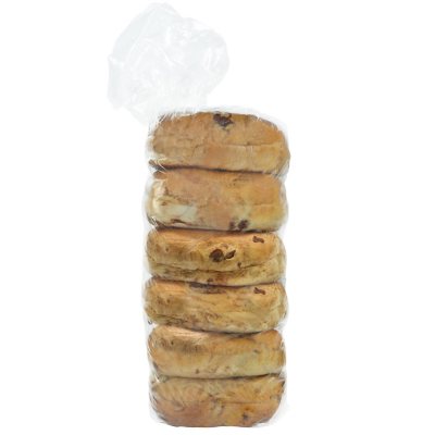 Member&rsquo;s Mark Sliced Cinnamon Raisin Bagels, 6 ct. - Sam&rsquo;s Club