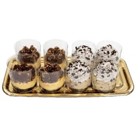 Member's Mark 3" Turtle & Cookies 'n Crème Cheesecakes, 8 ct.