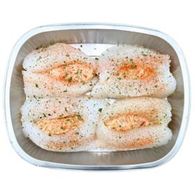 Ocean Ventures Wild Caught Cod with Seafood Stuffing, priced per pound