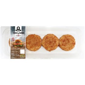MOWI Farm Raised Norwegian Atlantic Salmon Burgers, priced per pound