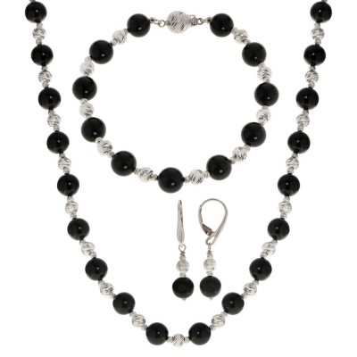 Black and White Bead Set