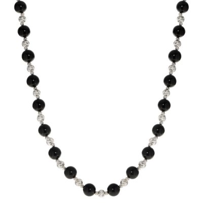 Black deals onyx necklace