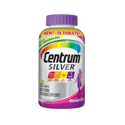 Centrum Silver Women's Multivitamin Tablet, Age 50 and Older (275 ct.) - Sam's  Club