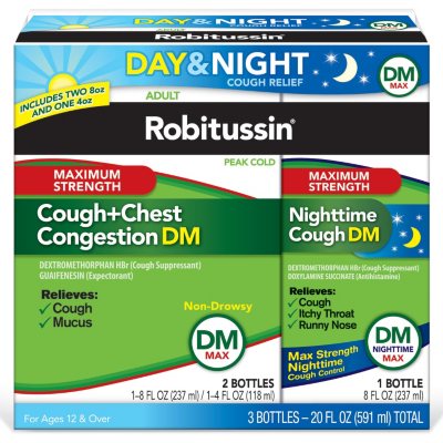 Robitussin DM Maximum Strength, Adult - Variety Pack - Sam's Club