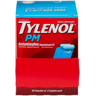 TYLENOL PM DISPENSIT 50 / 2PKS Sam's Club