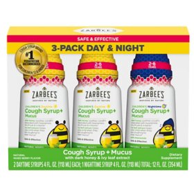 Zarbee's Children's Cough and Mucus Syrup (4 fl oz., 3 pk.)