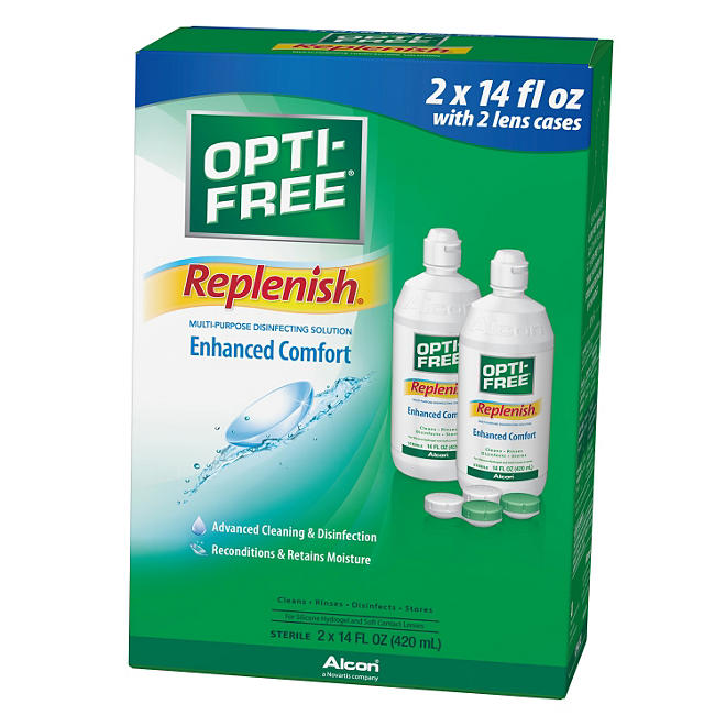Opti-Free Replenish Solution (14 fl. oz., 2 pk.)