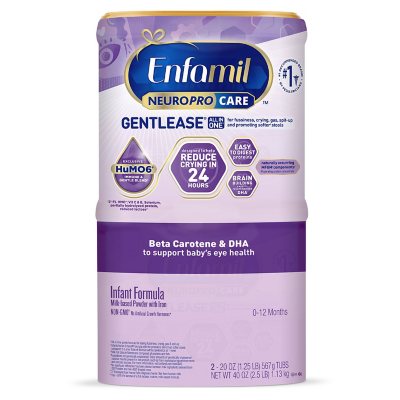 Switching from enfamil neuropro sales to gentlease