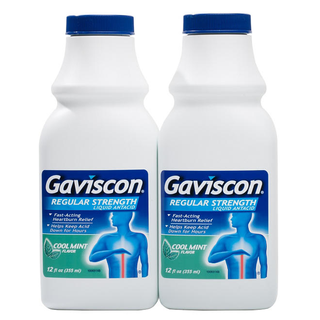 Gaviscon Liquido - 12 oz. bottles - 2 pk.