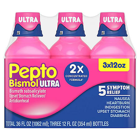 Pepto Bismol Ultra, Original Flavor (12 fl. oz., 3pk)