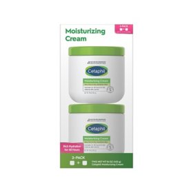 Cetaphil Moisturizing Cream for Very Dry, Sensitive Skin - Fragrance Free, 16 oz., 2 pk.