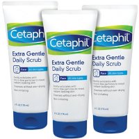 Cetaphil Extra Gentle Daily Scrub For Sensitive and All Skin Types (6 oz., 3 pk.)
