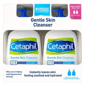 Cetaphil Gentle Skin Cleanser 20 fl. oz., 2 pk.