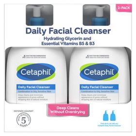 Cetaphil Daily Facial Cleanser, 20 oz., 2 pk.