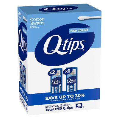 Q-tips Cotton Swabs For Beauty And First Aid Travel Pack 30 Each Pack Of 3  