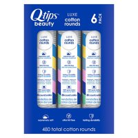 Q-Tips Beauty Cotton Rounds (80 ct., 6 pk)