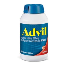 Advil Pain Reliever and Fever Reducer Ibuprofen Tablets, 360 ct.