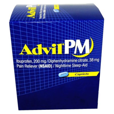 Advil PM Caplets -180 ct. - Sam's Club