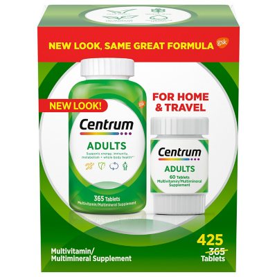 Centrum Adult Multivitamins (365 ct. + 60 ct.) - Sam's Club