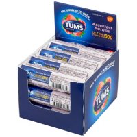 TUMS Antacid Chewable Tablets Ultra Strength, Assorted Berries (12 pieces,12 pk.)