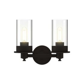 Enbrighten Ember Vanity Light with 2 LED Bulbs by Ecoscapes