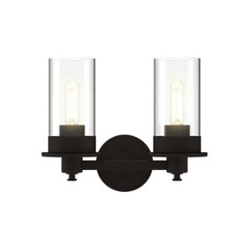 Enbrighten Ember Vanity Light with 2 LED Bulbs by Ecoscapes