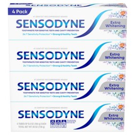 Sensodyne Extra Whitening Toothpaste (6.5 oz., 4 pk.)