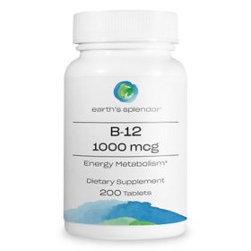 Earth's Splendor Vitamin B12 1000mcg (200 ct.)