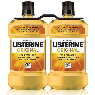 Listerine Freshburst Antiseptic Mouthwash for Bad Breath, Kills 99% of  Germs That Cause Bad Breath & Fight Plaque & Gingivitis, ADA Accepted