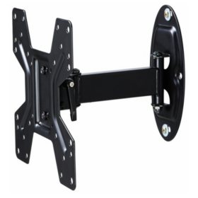Atlantic Full Motion Articulating TV Wall Mount for 10" to 37" Flat-Panel TVs (Black)