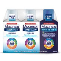 Mucinex Fast-Max Cold & Flu All-in-One Day and Night with Nightshift