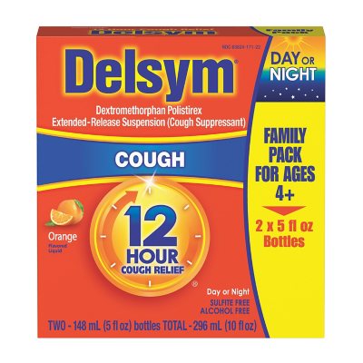 DELSYM COUGH 2PK 5OZ Sam's Club
