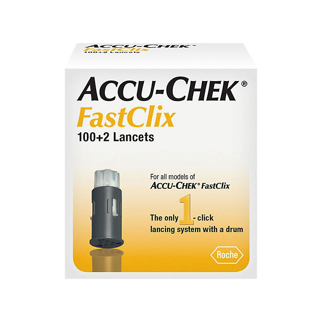 Accu-Chek FastClix Lancets, Diabetic Supplies (102 ct.)