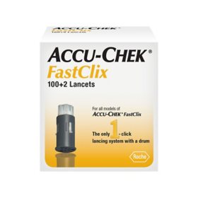 Accu-Chek FastClix Lancets, Diabetic Supplies (102 ct.)