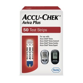 Accu-Chek Aviva Test Strips for Diabetic Blood Glucose Testing, Choose Pack Size		