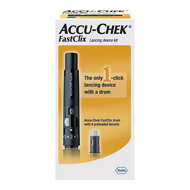 Accu-Chek FastClix Lancing Device Includes 6 Lancets