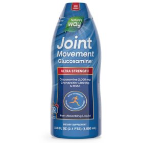 Nature's Way Joint Movement Glucosamine Liquid, 33.8 fl. oz.