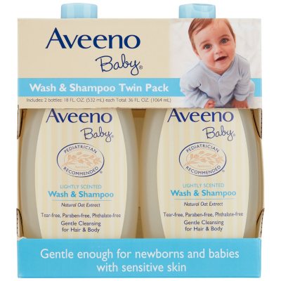 sam's club aveeno baby wash