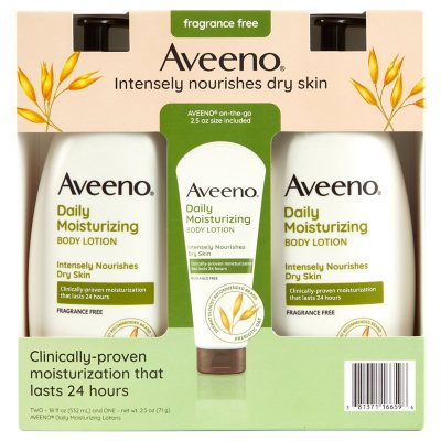 aveeno lotion gift set