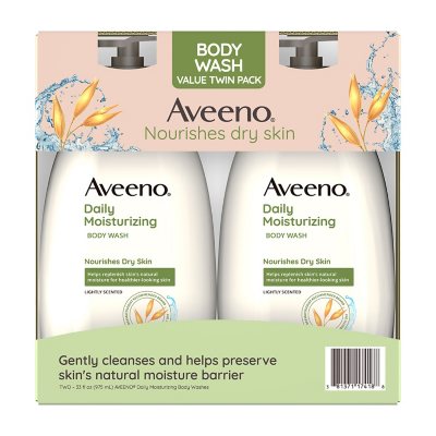 Aveeno Baby Daily Moisture Wash & Shampoo (33 fl. oz. and 12 fl. oz.) -  Sam's Club