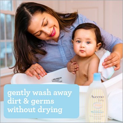 Save on Aveeno Baby Wash & Shampoo Daily Moisture Lightly Scented Pump  Order Online Delivery