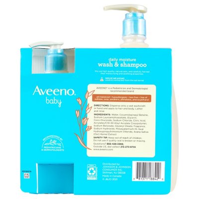 Aveeno Baby Wash & Shampoo, 8 fl oz - Gerbes Super Markets