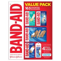 Band-Aid Brand Variety Pack Adhesive Bandages (163 ct.)