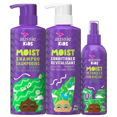 Aussie Moist Shampoo, and Detangler Sam's Club