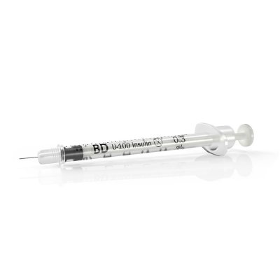 bd veo 6mm insulin syringes